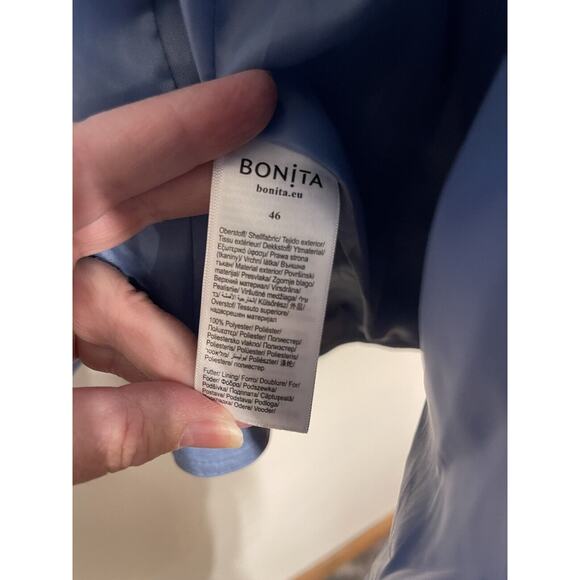 BONITA Womens Shellfabric SUPER SOFT Jacket EU 46 (med)80’s/90’s VINTAGE Perfect - Picture 11 of 15